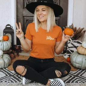 Hello Pumpkin • Orange Tee